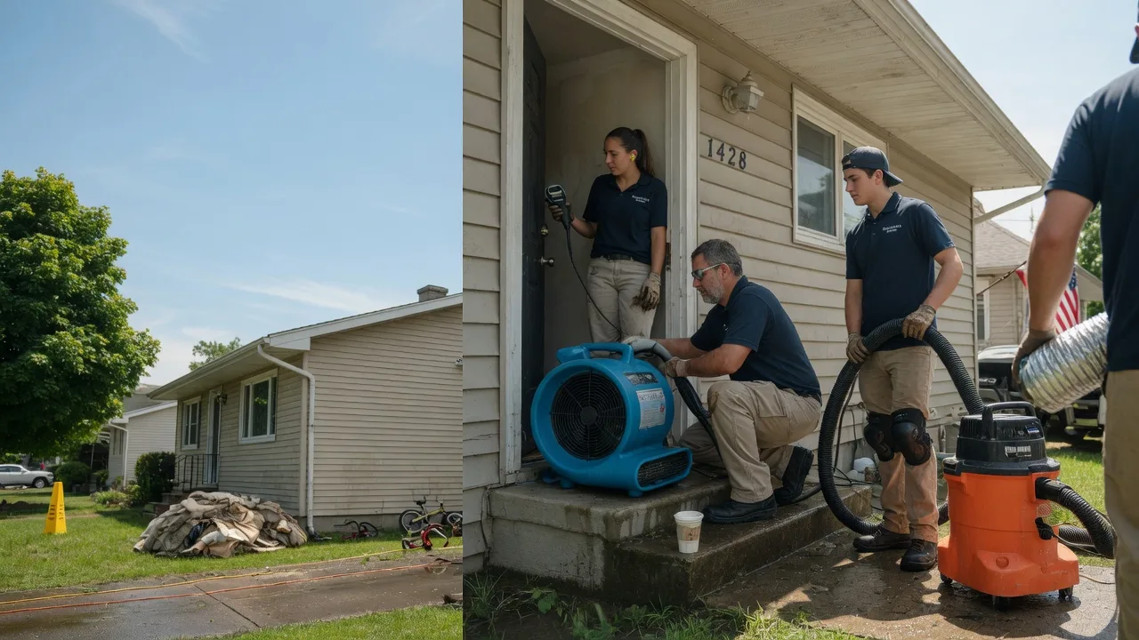Water Damage Restoration in Carbondale, IL near me